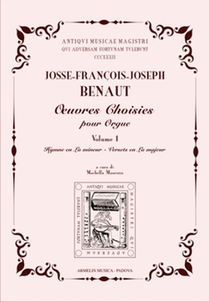 Oeuvres Choisies pour Orgue Vol. 1